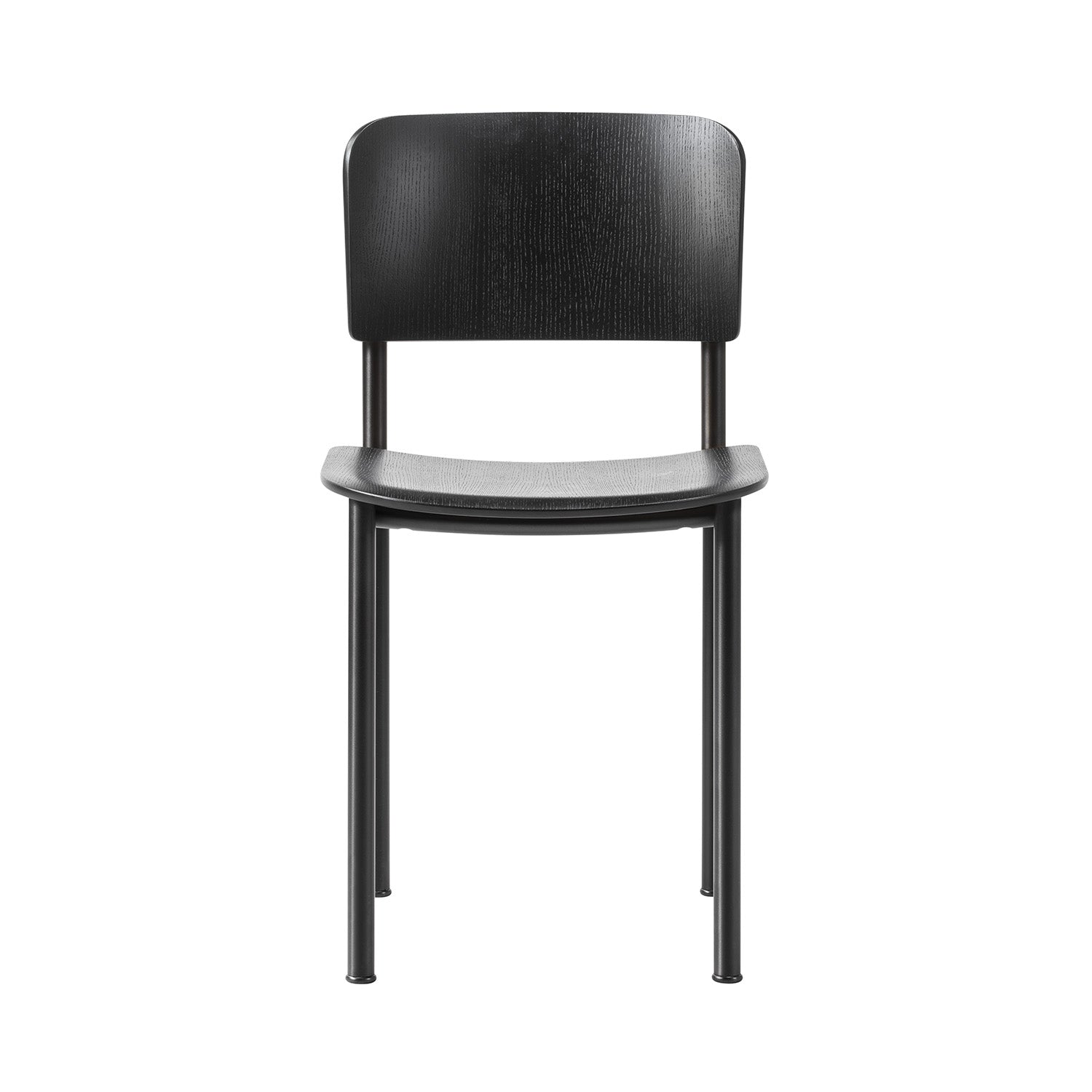 Plan Chair: Black Lacquered Ash