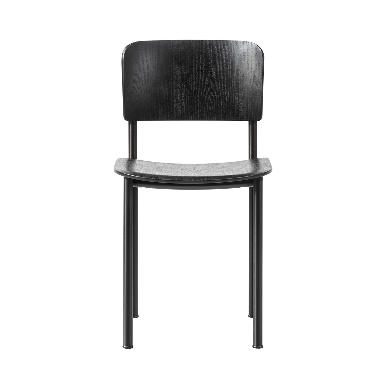 Plan Chair: Black Lacquered Ash