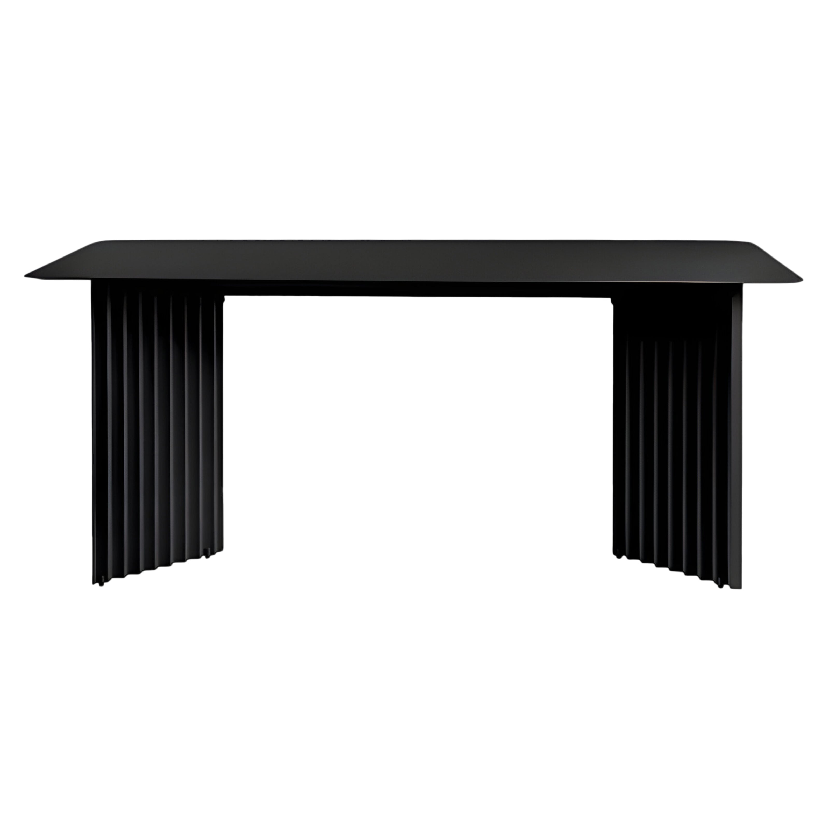 Plec 240 Dining Table: Large - 37.4 + Jet Black