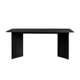Plec 180 Dining Table : Small - 33.5 + Jet Black