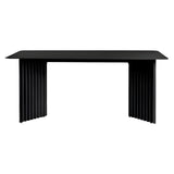 Plec 240 Dining Table: Large - 37.4 + Jet Black
