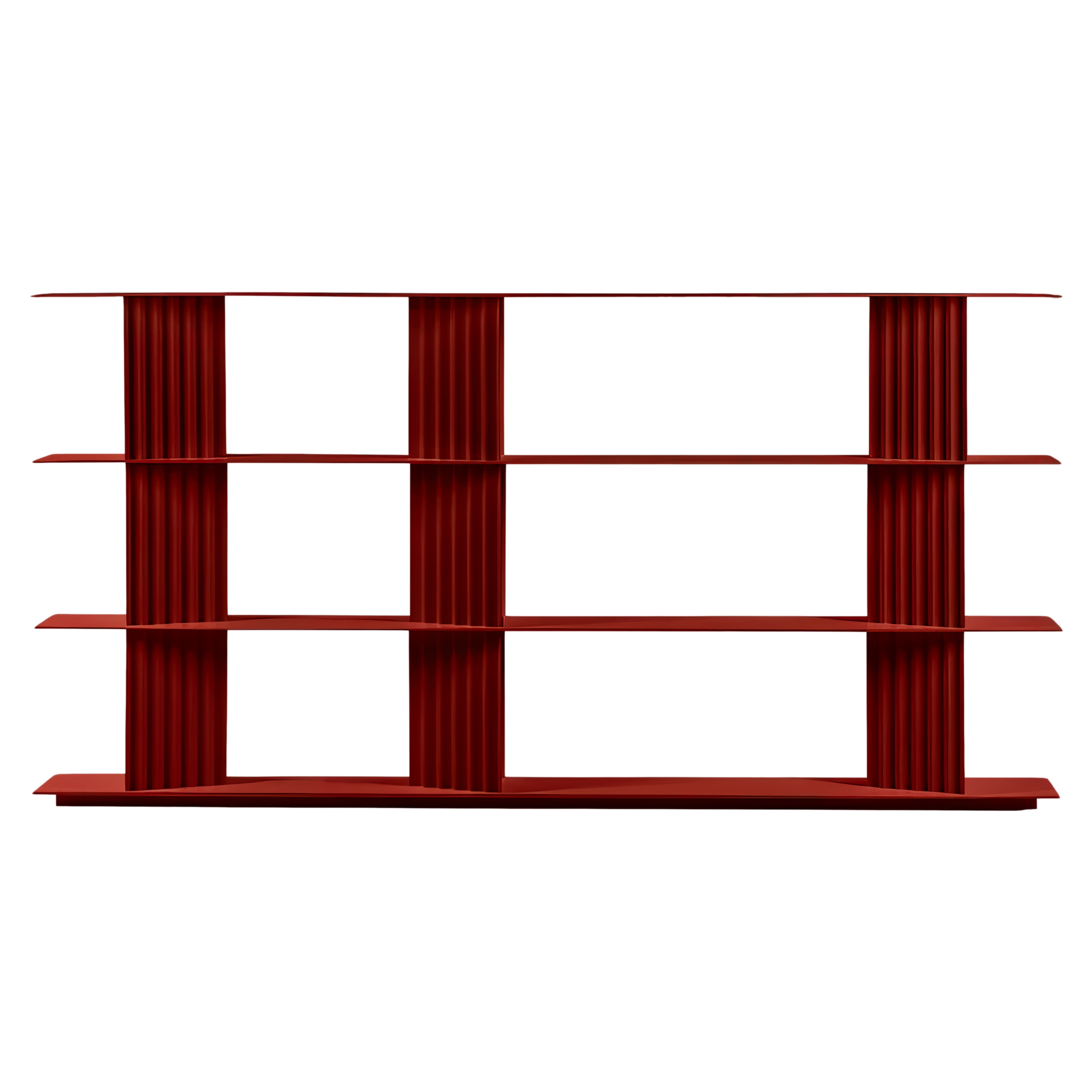 Plec Shelving: Large + Medium + Bordeaux