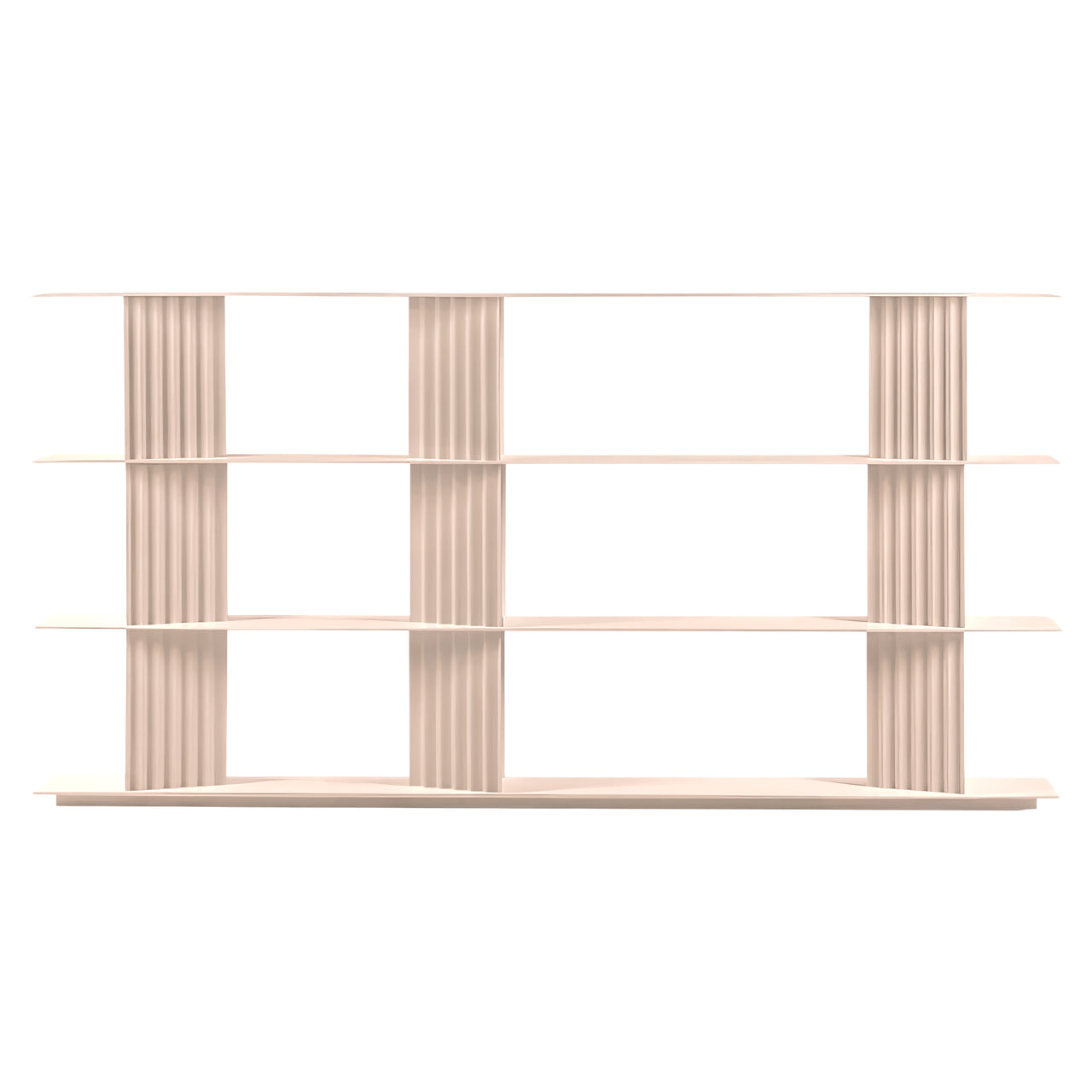 Plec Shelving: Large + Medium + Peach Rose