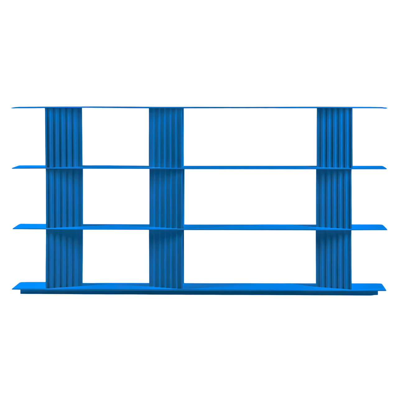 Plec Shelving: Large + Medium + Sky Blue