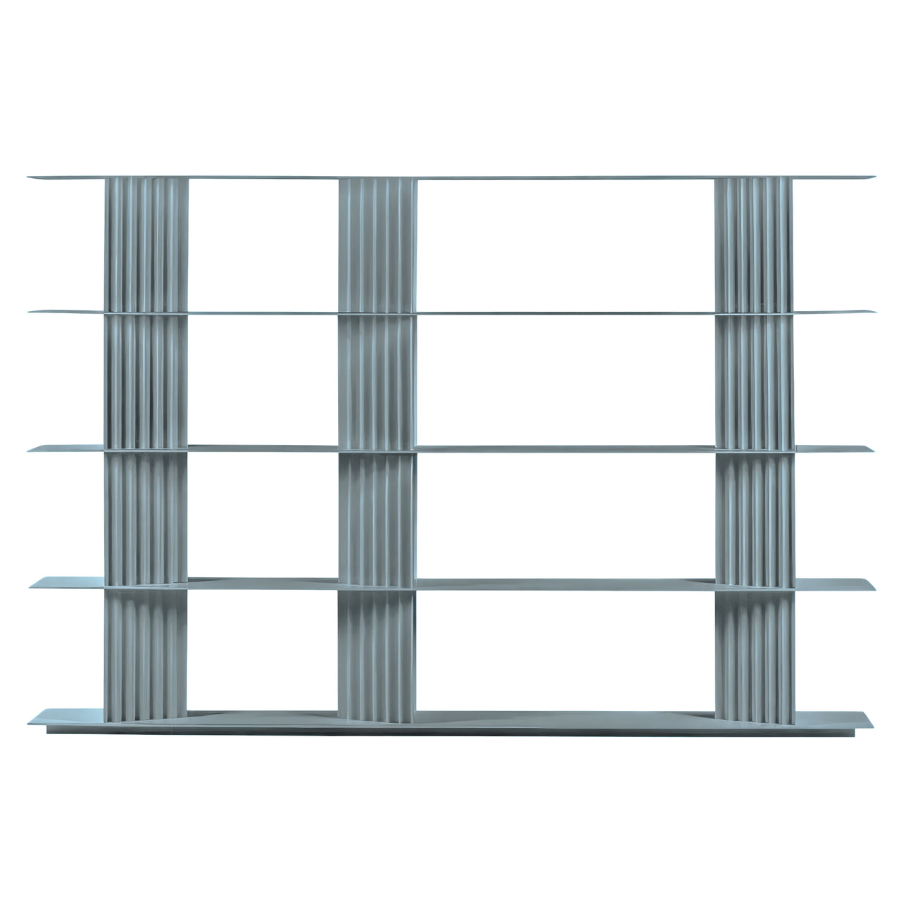 Plec Shelving: Large + High + Window Grey