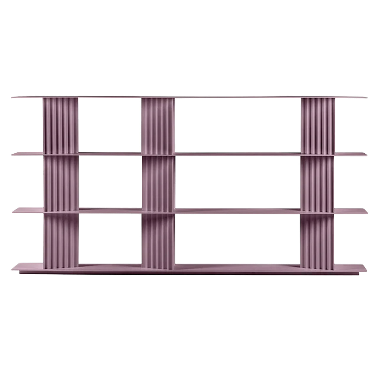 Plec Shelving: Large + Medium + Pastel Violet