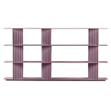 Plec Shelving: Large + Medium + Pastel Violet