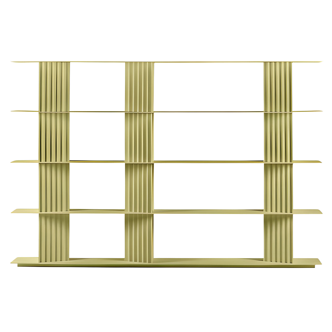 Plec Shelving: Large + High + Green BeigeGreen Beige