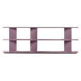Plec Shelving: Large + Low + Pastel Violet
