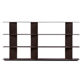 Plec Shelving: Large + Medium + Grey Brown