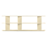 Plec Shelving: Large + Low + Light Ivory