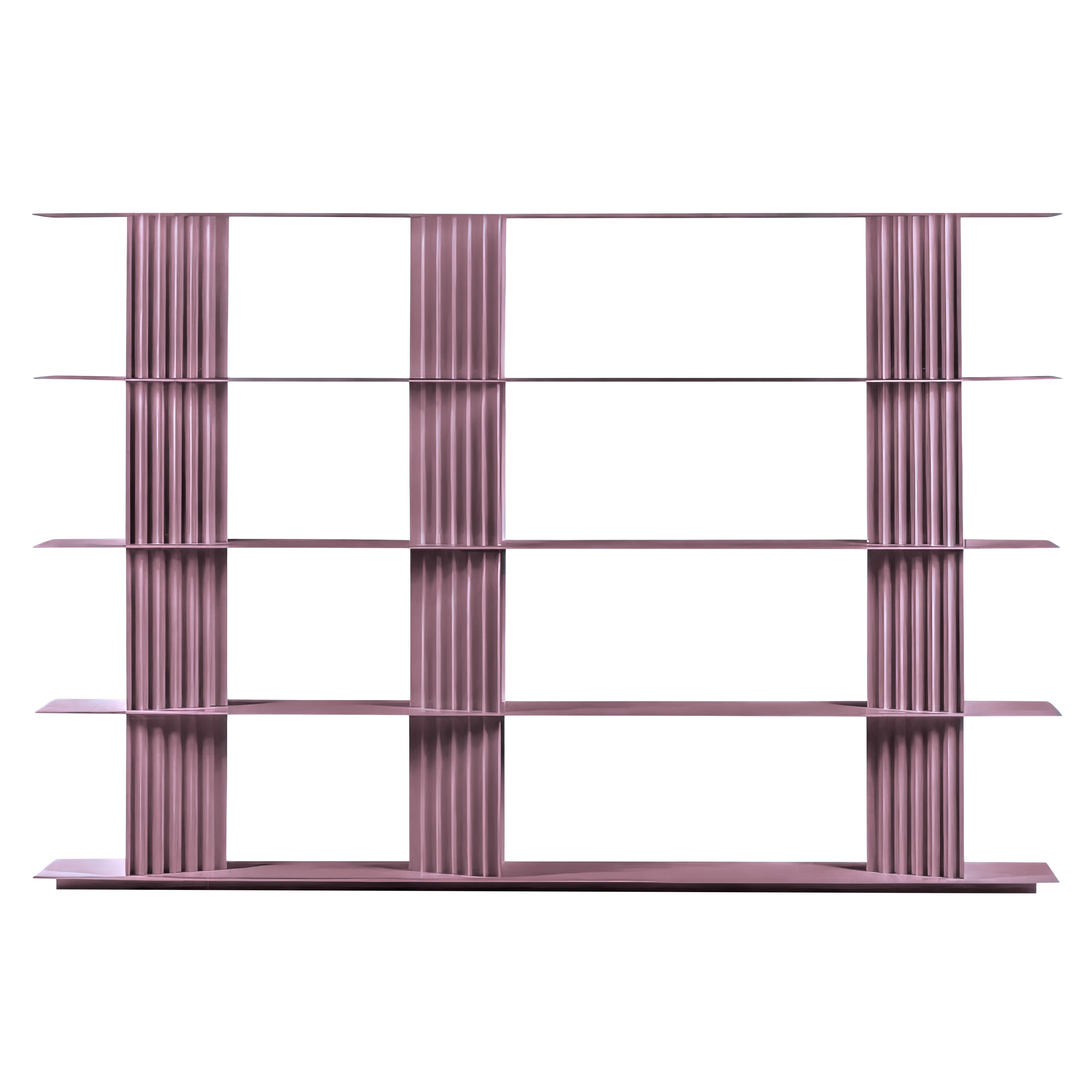 Plec Shelving: Large + High + Pastel Violet