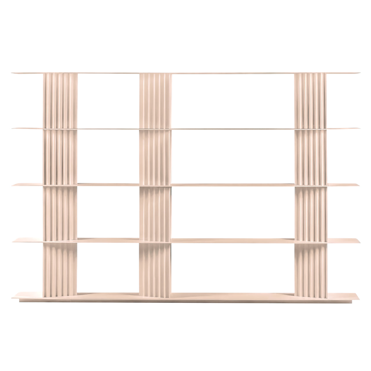 Plec Shelving: Large + High + Peach Rose