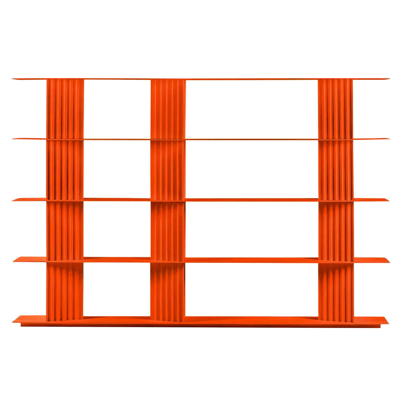 Plec Shelving: Large + High + Pure Orange