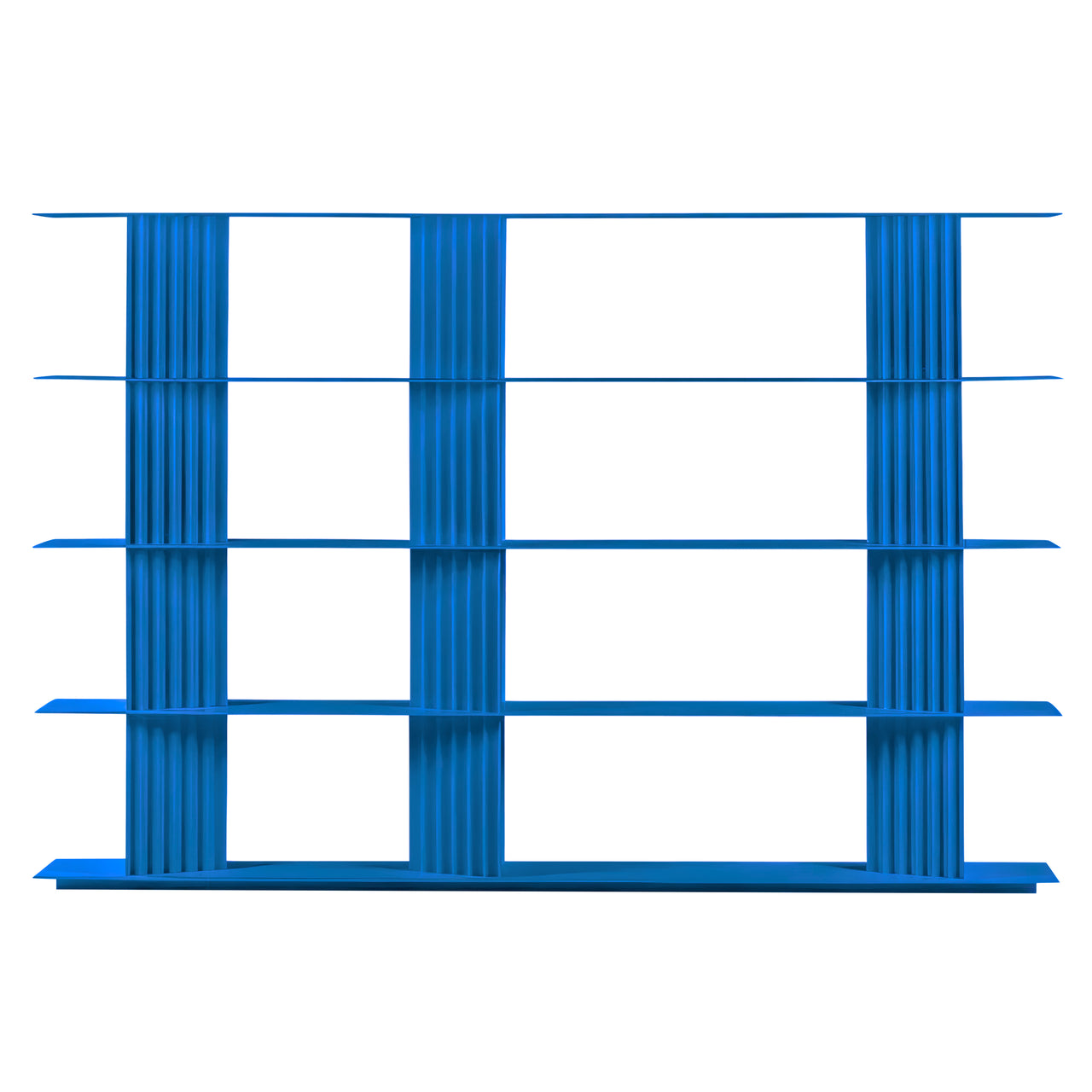 Plec Shelving: Large + High + Sky Blue