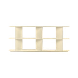 Plec Shelving: Medium + Low + Light Ivory