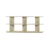 Plec Shelving: Medium + Low + Silk Grey
