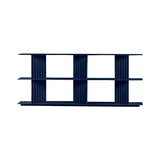 Plec Shelving: Medium + Low + Steel Blue