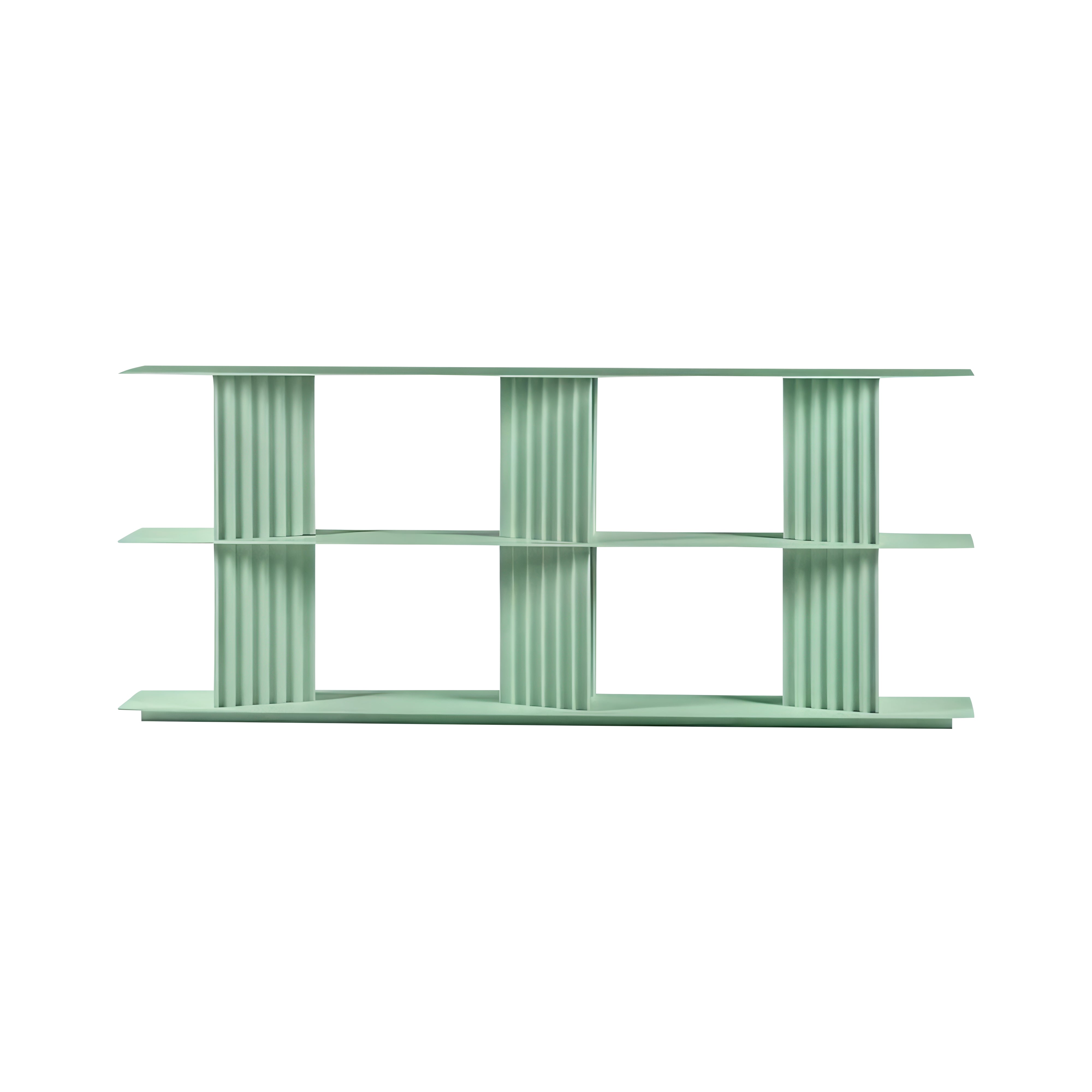 Plec Shelving: Medium + Low + Warm Sage