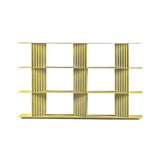 Plec Shelving: Medium + Medium + Green Beige