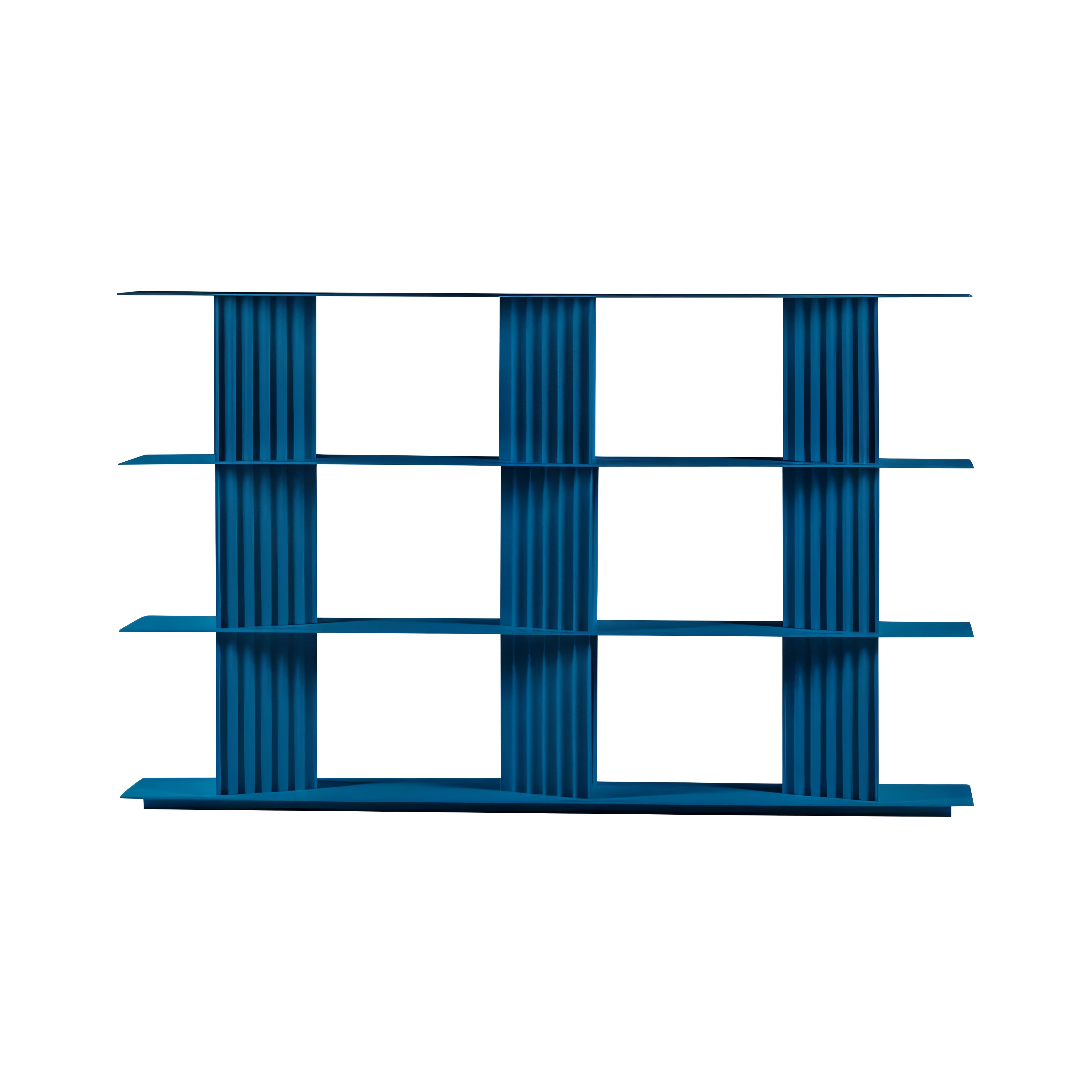 Plec Shelving: Medium + Medium + Green Blue