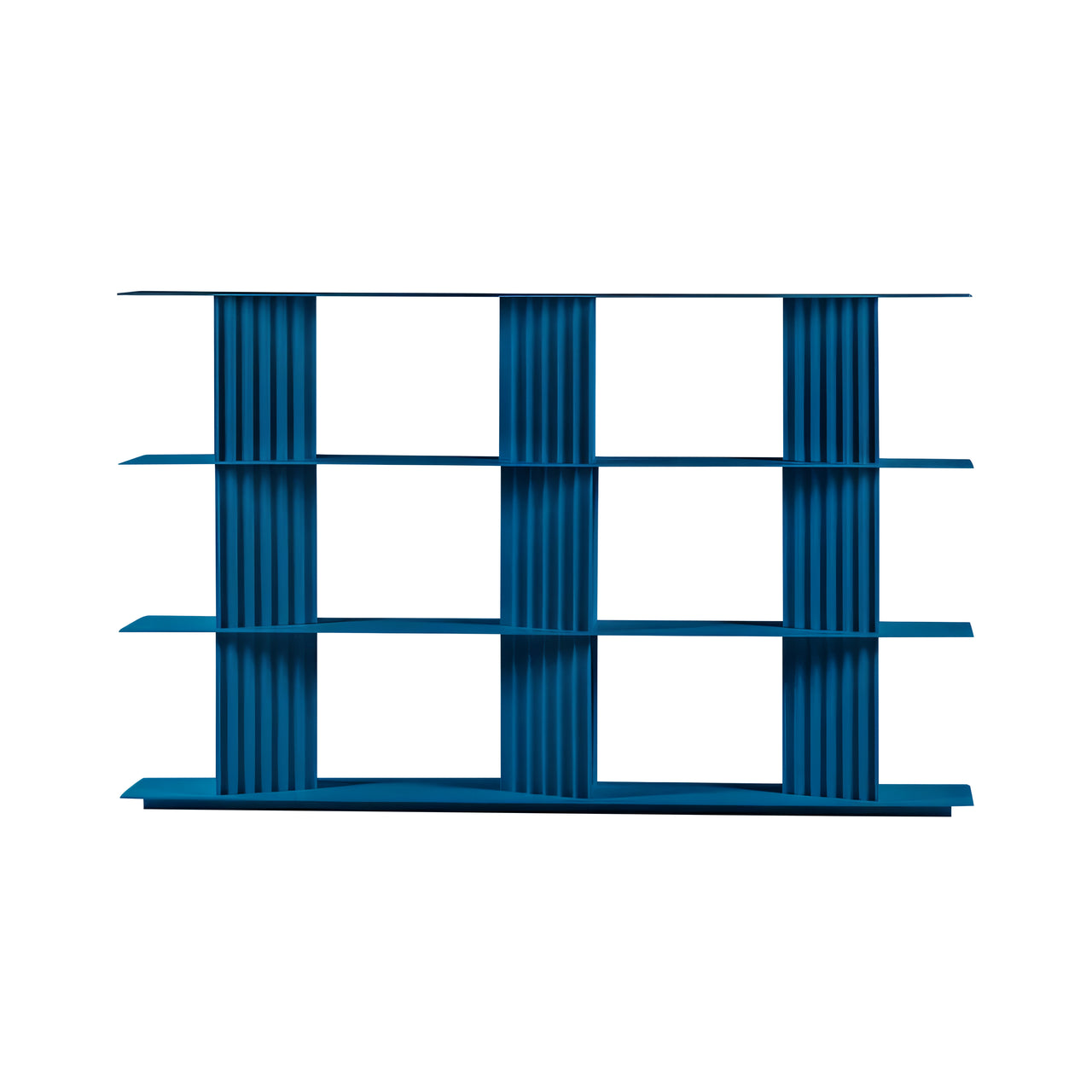 Plec Shelving: Medium + Medium + Green Blue