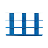 Plec Shelving: Medium + Medium + Sky Blue