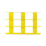 Plec Shelving: Medium + Medium + Sulfur Yellow