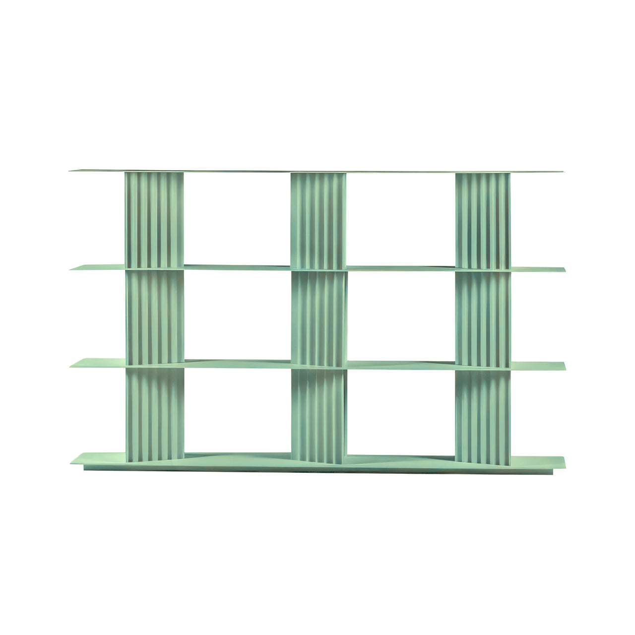 Plec Shelving: Medium + Medium + Warm Sage