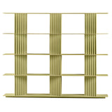 Plec Shelving: Medium + High + Green Beige