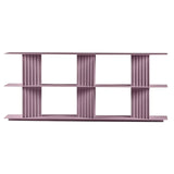 Plec Shelving: Medium + Low + Pastel Violet