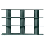 Plec Shelving: Medium + Medium + Nordic Green