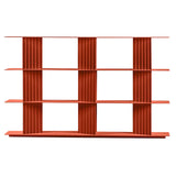 Plec Shelving: Medium + Medium + Terracotta