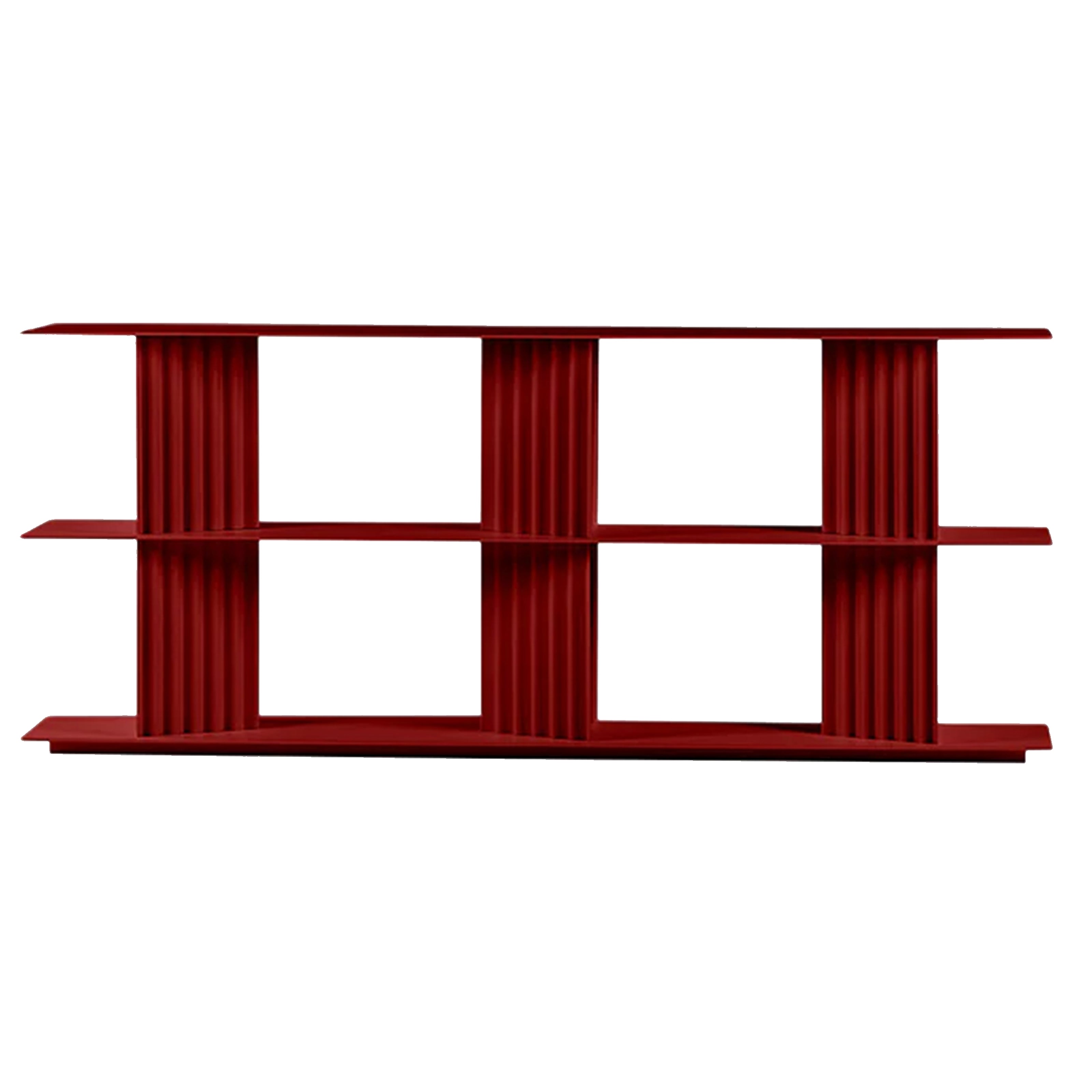 Plec Shelving: Medium + Low + Bordeaux