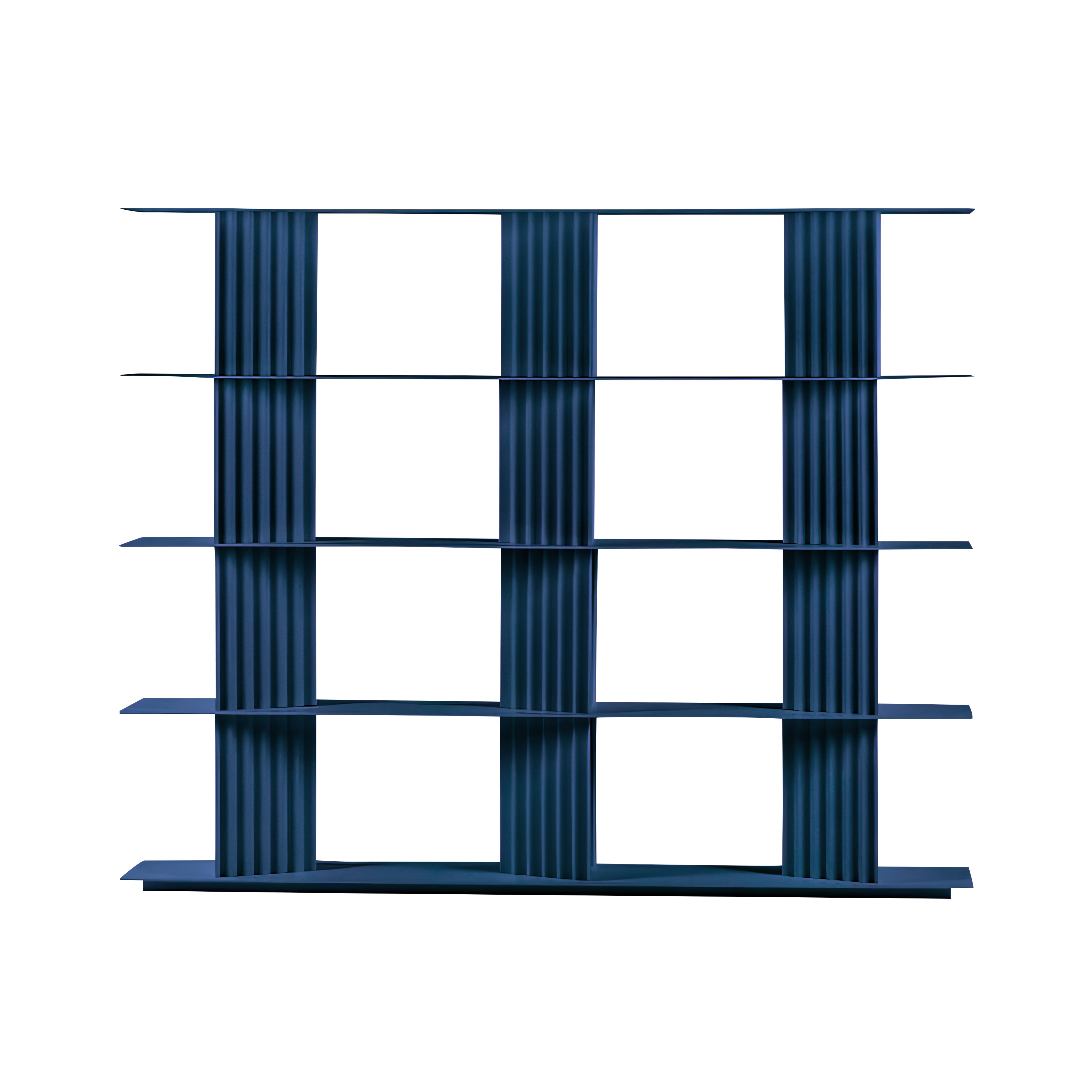 Plec Shelving: Medium + High + Green Blue
