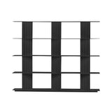 Plec Shelving: Medium + High + Jet Black