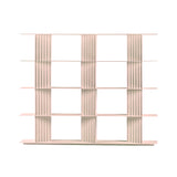 Plec Shelving: Medium + High + Peach Rose