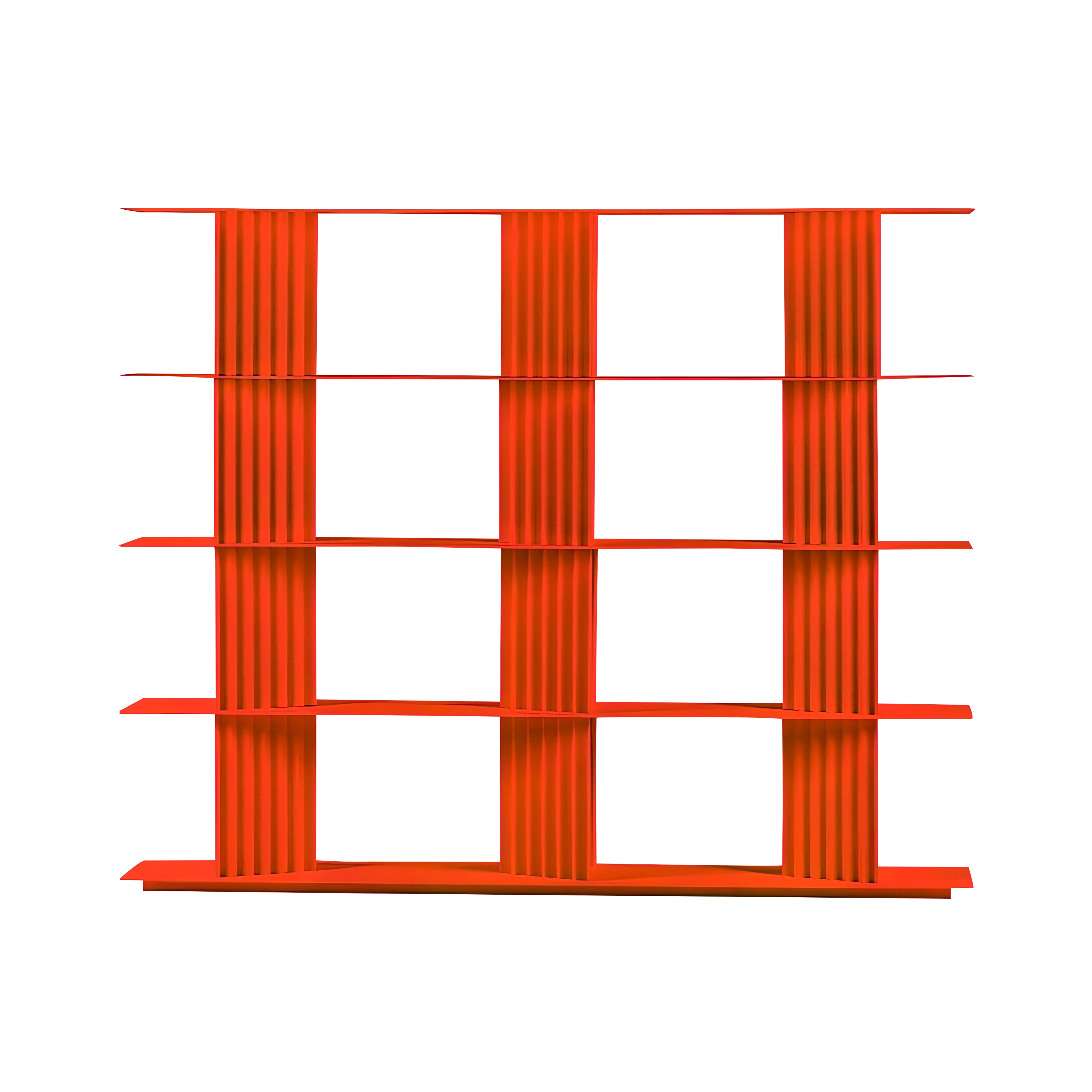 Plec Shelving: Medium + High + Pure Orange