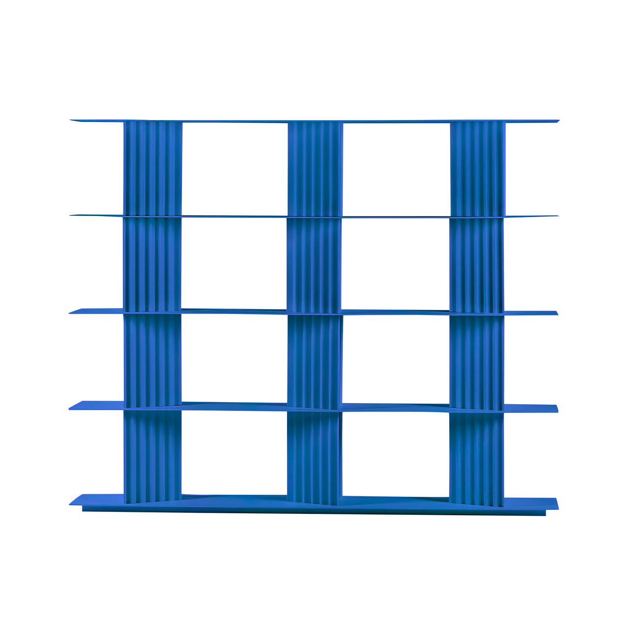 Plec Shelving: Medium + High + Sky Blue