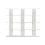 Plec Shelving: Medium + High + Traffic White
