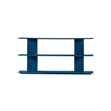 Plec Shelving: Small + Low + Green Blue