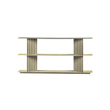 Plec Shelving: Small + Low + Silk Grey