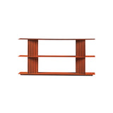 Plec Shelving: Small + Low + Terracotta