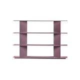 Plec Shelving: Small + Low + Pastel Violet