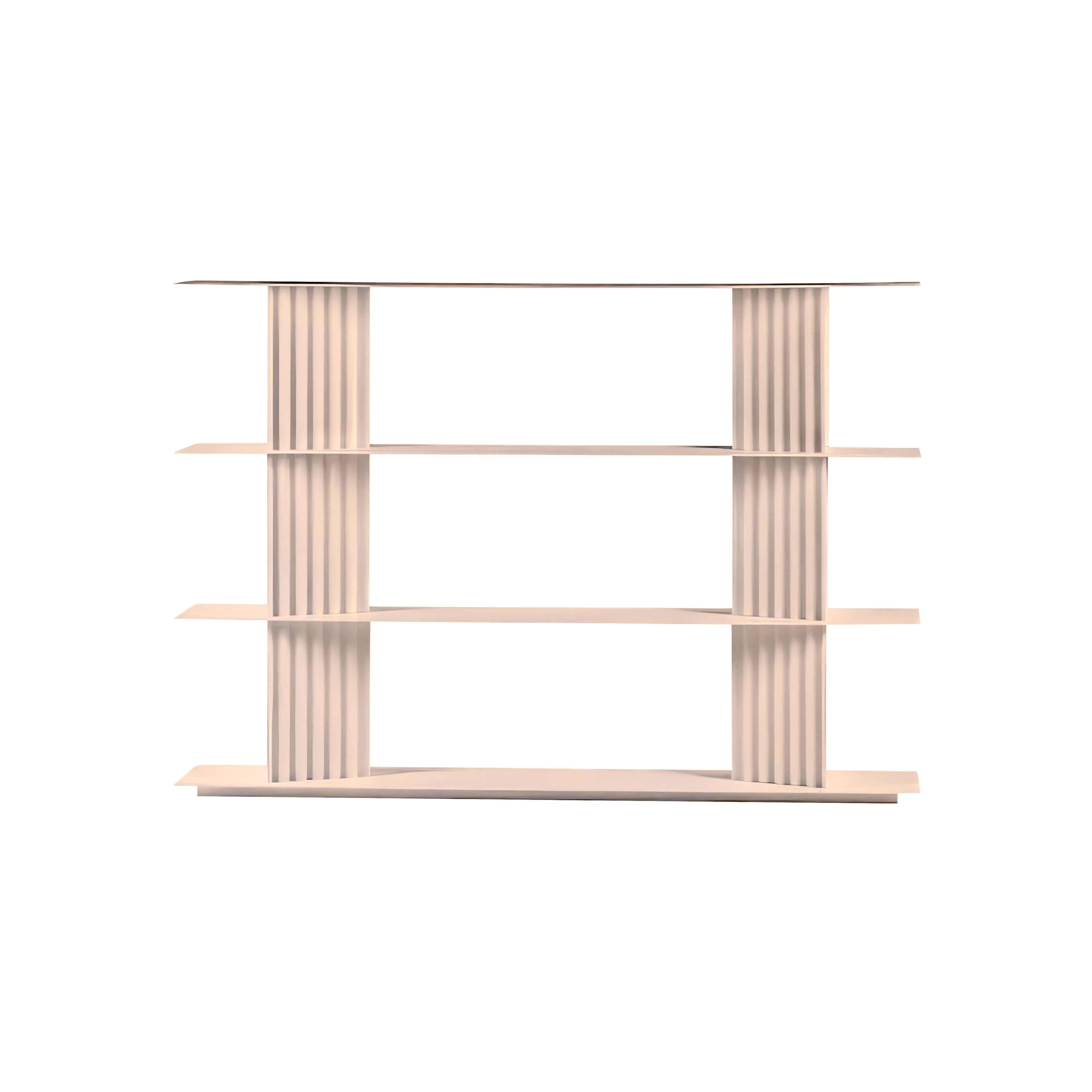 Plec Shelving: Small + Low + Peach Rose