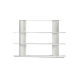 Plec Shelving: Small + Low + Traffic White