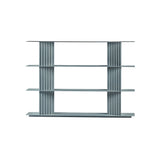 Plec Shelving: Small + Low + Window Grey