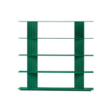 Plec Shelving: Small + High + Emerald Green