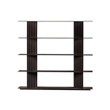 Plec Shelving: Small + High + Grey Brown