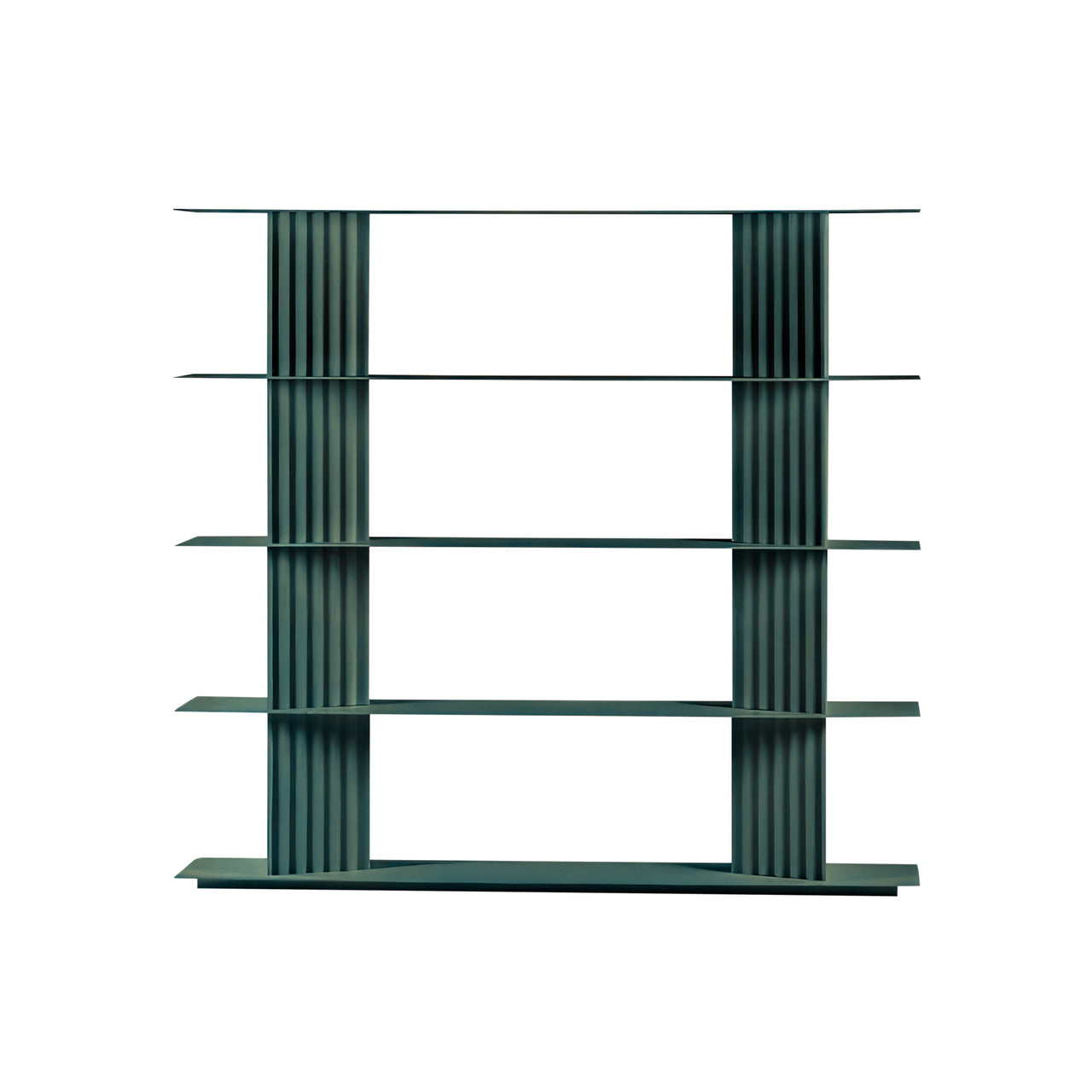 Plec Shelving: Small + High + Nordic Green